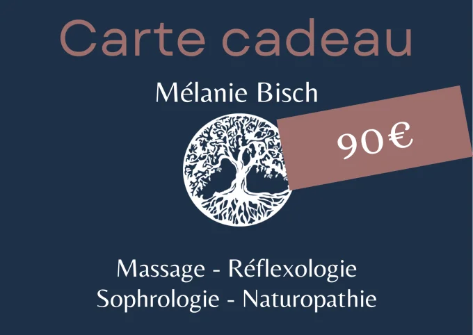 Carte cadeau Massage dématérialisée 90€