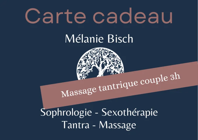 Bon cadeau "Massage tantrique couple" 3h
