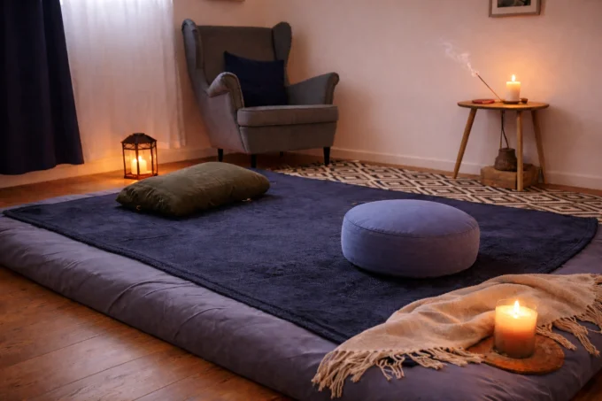 Massage tantrique sur futon en Bretagne | Rituel sacré et lent