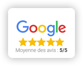 avis google 5/5 +80 avis